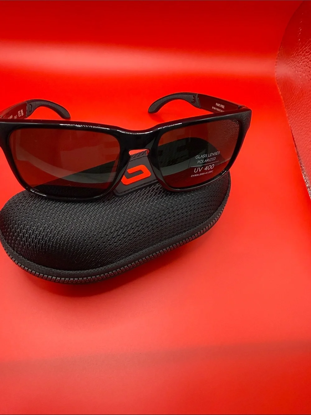 Men’s Black Polarized Sunglasses